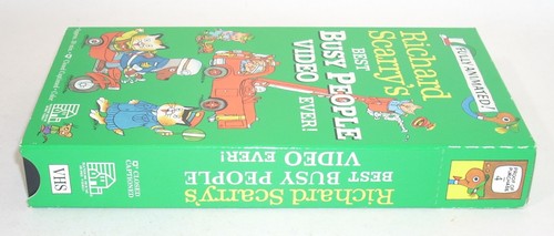 Richard Scarry's Best BUSY PEOPLE VIDEO Ever! ( VHS, 1993 ) - Picture 7 of 11