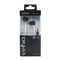 Veho Noise Insulating Earphones Travel Essentials White Veho Noise Insulating Earphones Travel Essentials White