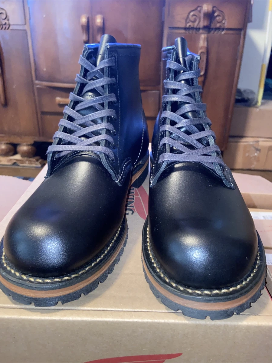 Red Wing Boots Beckman 9414 Mens 6D Black Featherstone Factory