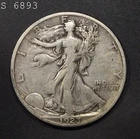 1923-S Liberty Walking Half Dollar "F+" *Free S/H After 1st Item*