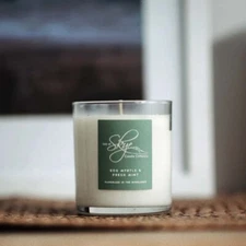 Bog Myrtle and Fresh Mint Irish Candle