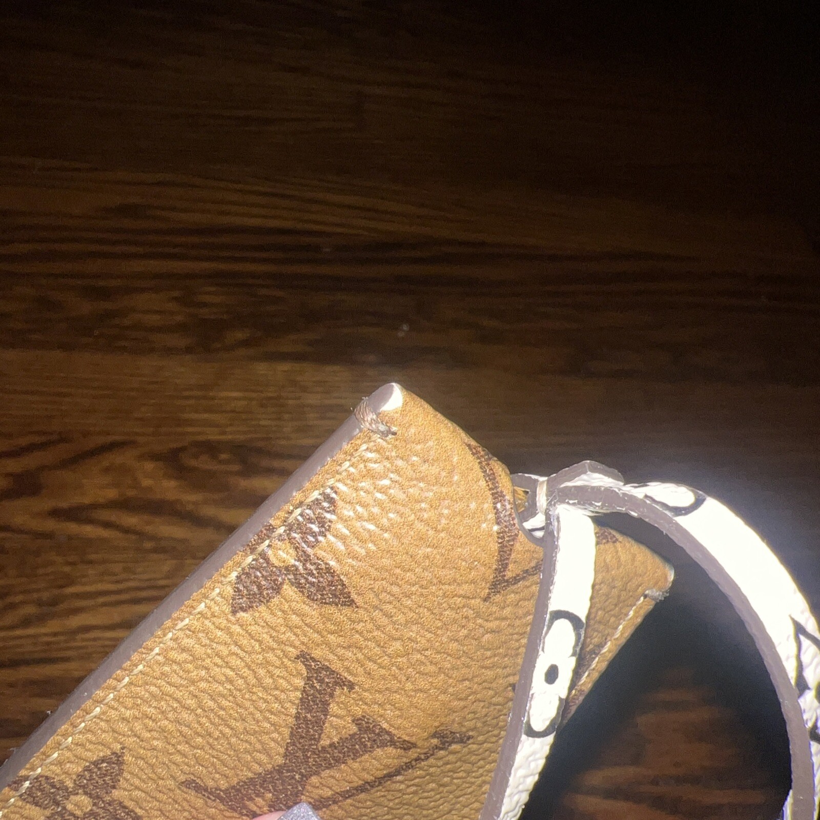 Louis Vuitton Giant Monogram Reverse Keychain Lanyard Clochette eBay