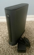 Motorola MG7315 8x4 DOCSIS 3.0 Cable Modem Plus N450 Router  Power Cable Tested