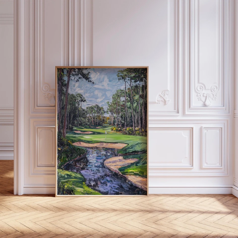 Golf Course Wall Art Print - Image 4 of 4