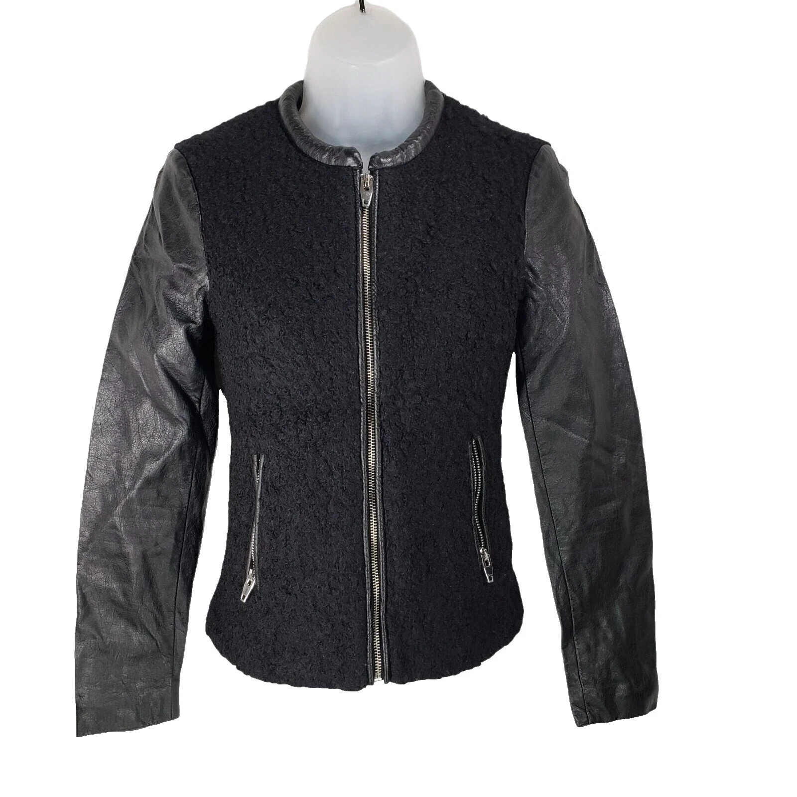 Chaqueta de moto H&M sólido abrigos, chaquetas y chalecos para Mujeres