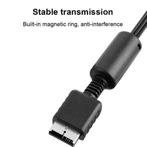 Rca AV Audio Video Cable TV For PS1 1.8m Adapter US - Picture 11 of 12