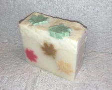 Handmade Fall Soap - Scent: Autumn Afternoon - 4 oz. w/Cocoa & Shea Butter