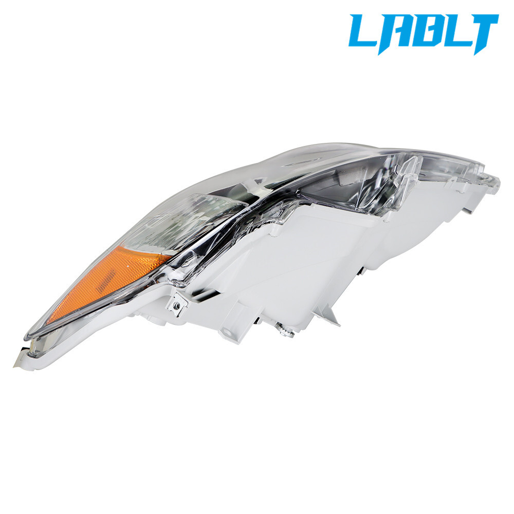 LABLT Projector Headlights Pair Halogen For 2012-2014 Toyota Camry LE SE Black