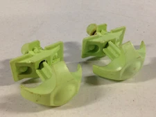 1x ONE Power Wheels LIME GREEN Hood Latch Clamp Jeep Wrangler