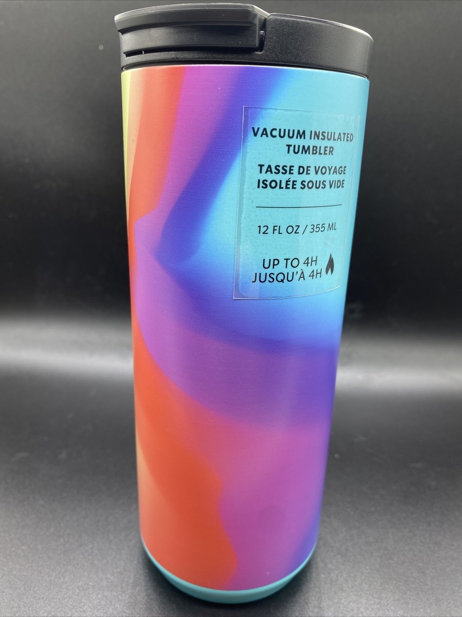 Starbucks 2021 Rainbow Pride Tie Die 12 Oz. Vacuum Insulated