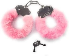 Plush Toy Handcuffs Toy Handcuffs Stage Costume Props Halloween cosplay Props