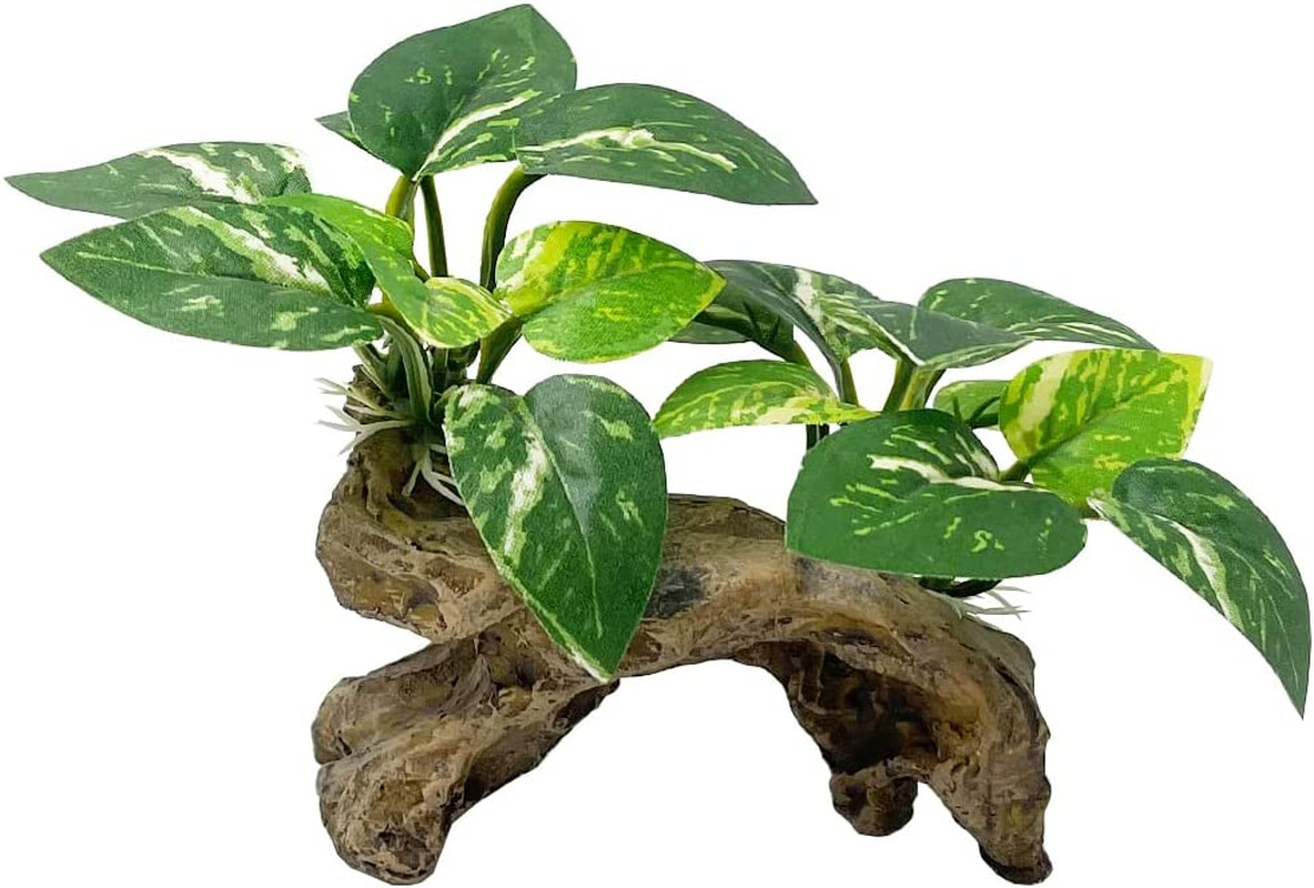 Fish Tank Decorations Aquarium Decor Ornaments Betta Silk Leaf Pad Hammock Artif