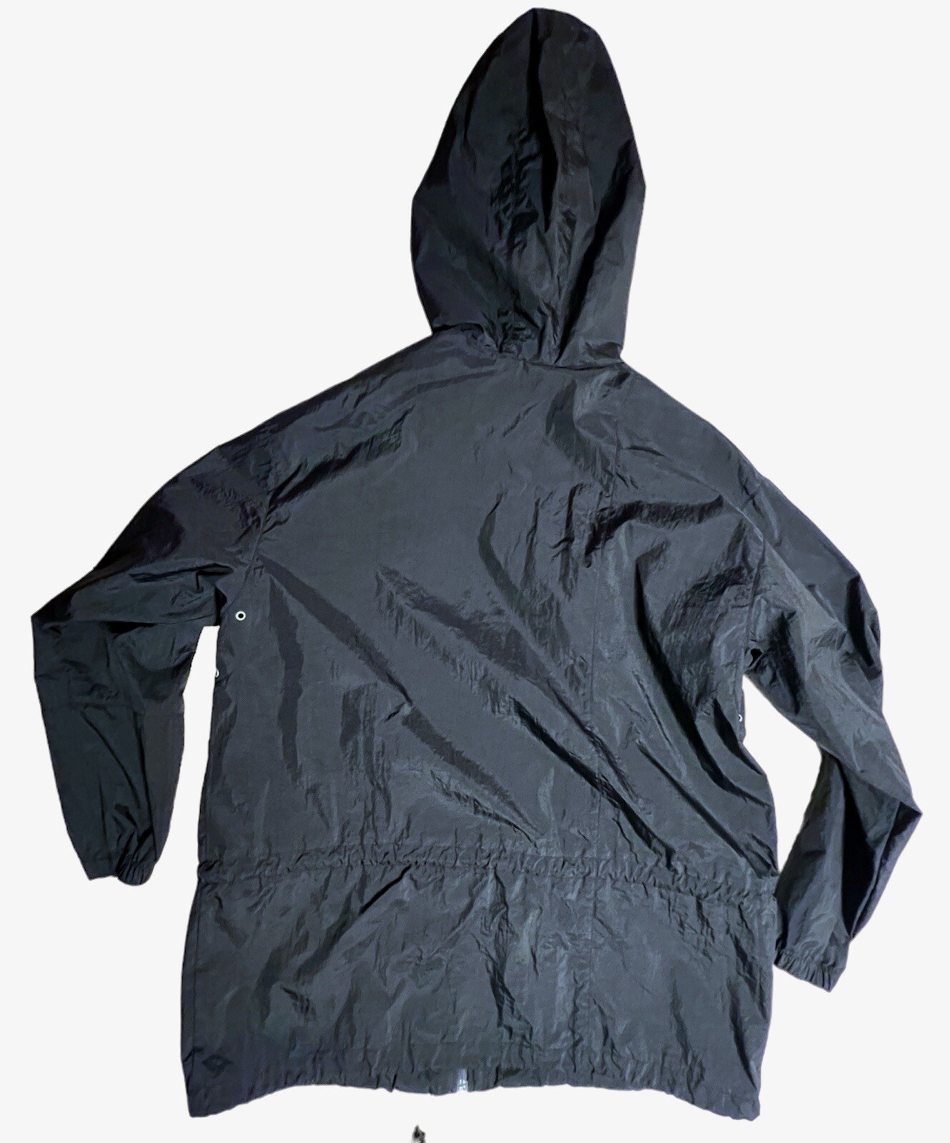 SACAI X NIKE Giacca a vento Nike XL con cappuccio nera uomo