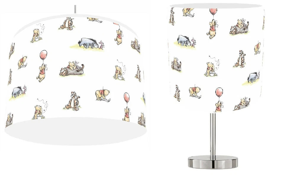 TRENDS DECOR BABY WINNIE THE POOH choose from Lamp Shade , Stick Lamp or Bundle , Reusable