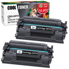2 Pk Toner 057 Compatible With Canon 057H imageClass MF325dn LBP226dw LBP223dw