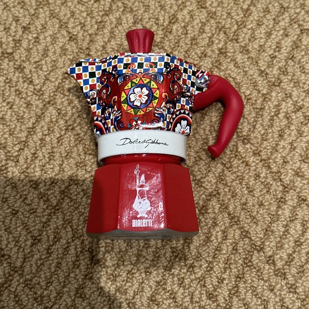 Dolce and Gabbana Bialetti Moka Espresso Maker New Carretto | eBay