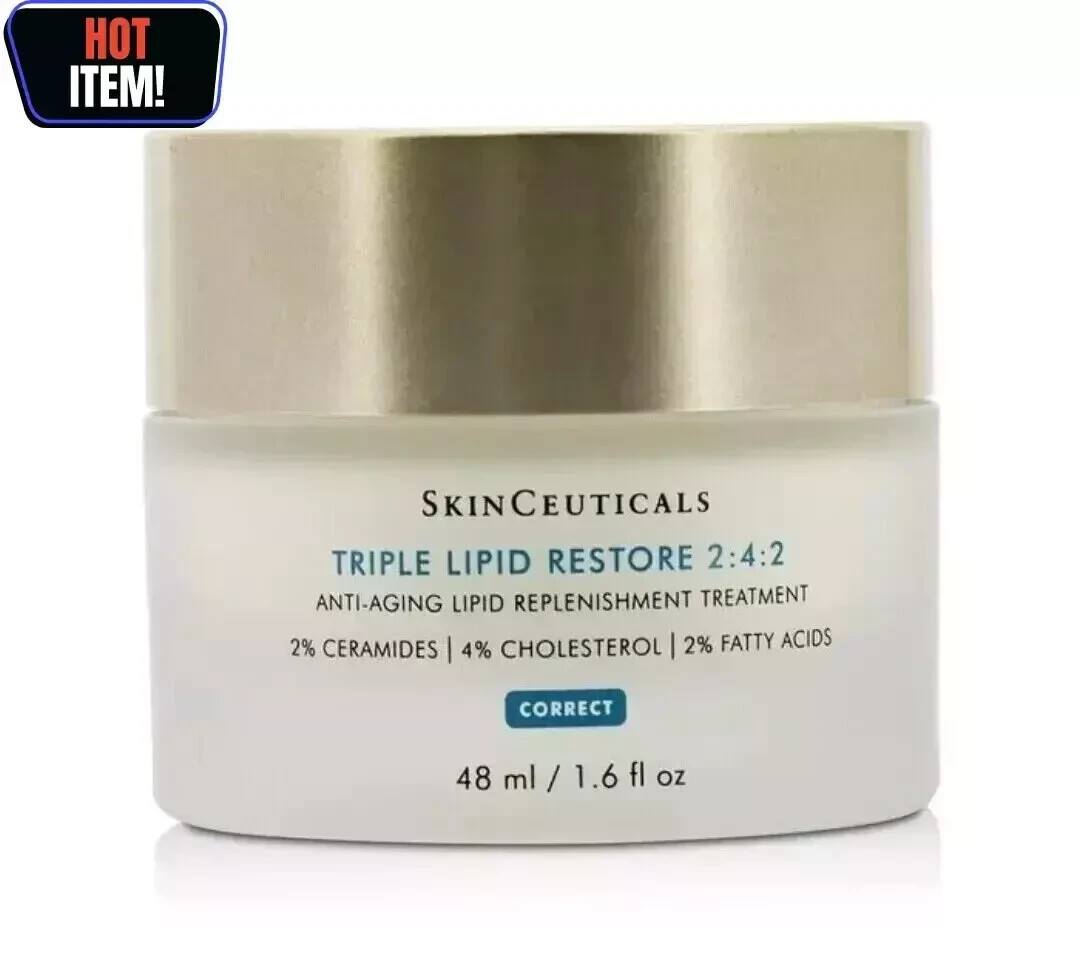 SkinCeuticals Triple Lipid Restore 2:4:2 Cream 50ml / 1.6oz New Sealed Exp 10/2026