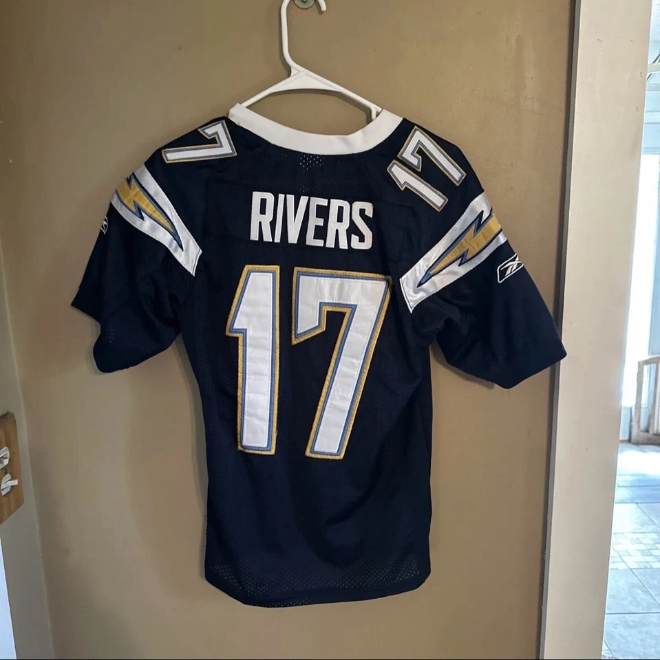 Camiseta Chargers Philip Rivers Reebok NFL niños grande Foto 3 de 4
