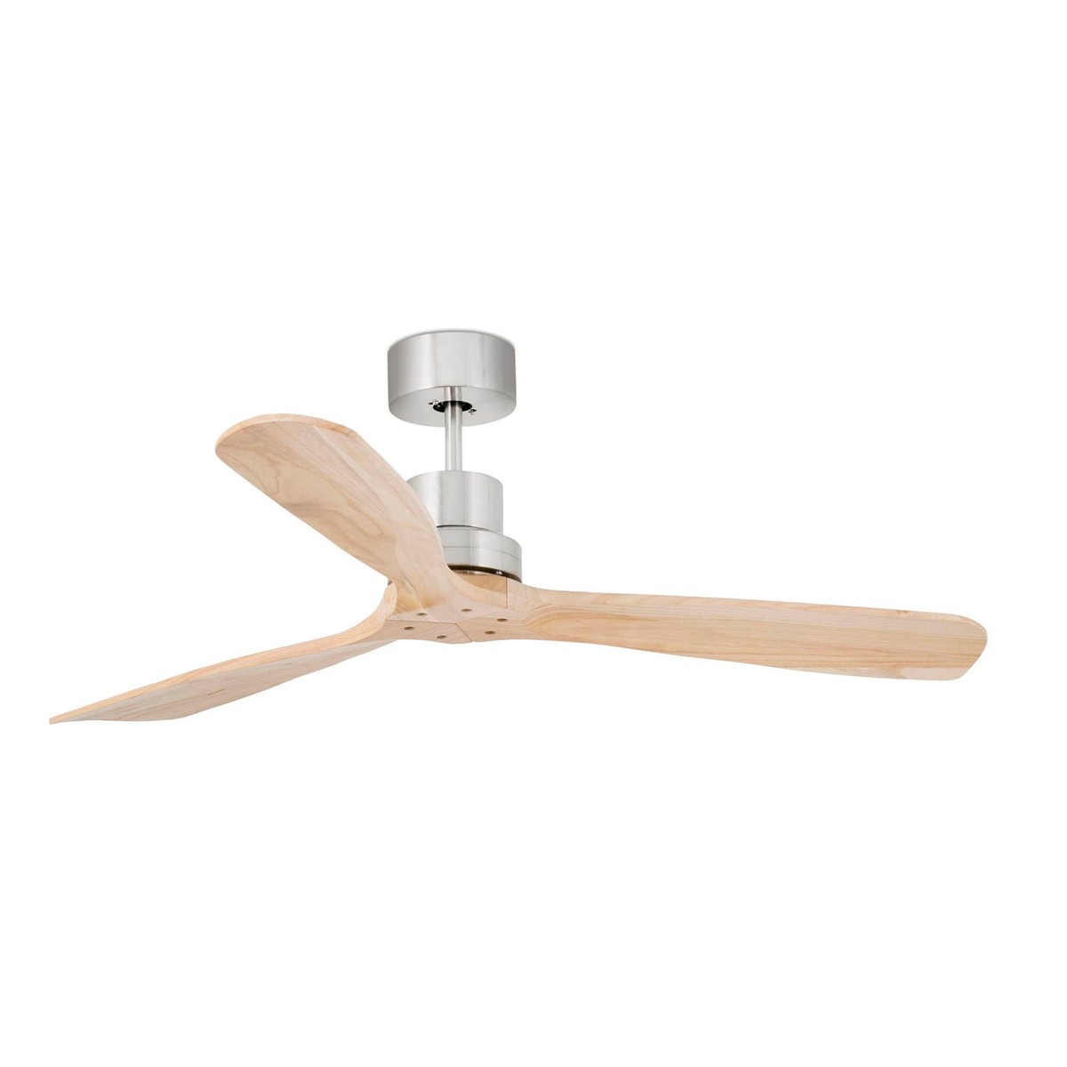 Ventilateur De Plafond Lantau 132cm Faro Barcelona - Nickel Mat - Télécommande