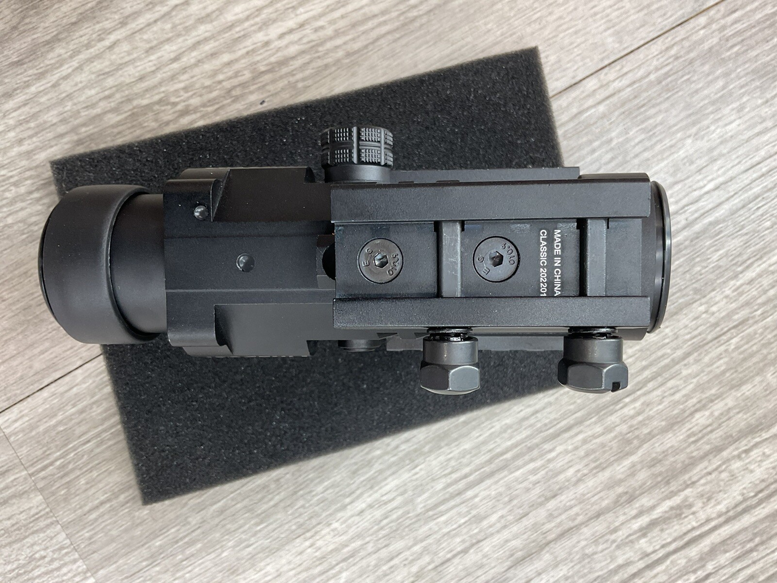 Cabela's Firebolt 3x Prism Scope Rifle Hunting Lighted Reticle Green