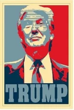 Donald Trump USA Custom Size Poster Vinyl Sticker Decal