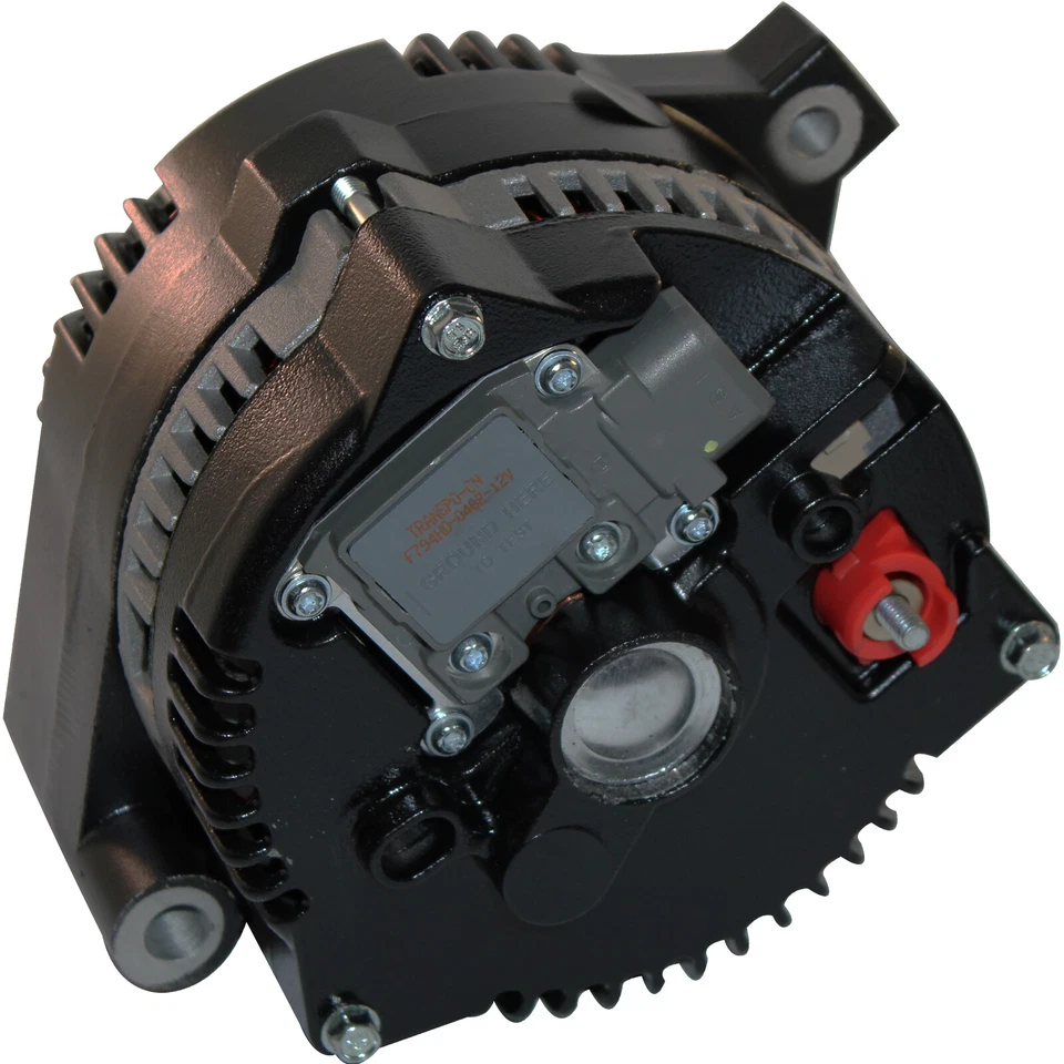 ALTERMADOR DE ALTA SALIDA 200 A NEGRO 1 CABLE PARA FORD LINCOLN MERCURY MUSTANG 65-96 Foto 3 de 3