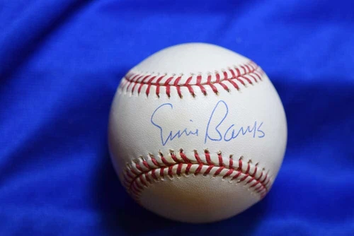 Ernie Banks Steiner MLB COA Autograph Major League Signed Baseball