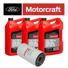 Motorcraft 15W-40 Oil Change Kit For 1994-2003 Ford Super Duty 7.3L Powerstroke
