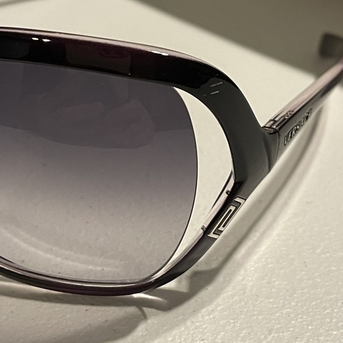 VTG Versace 4114 Burgundy Square Oversized Women Sunglasses Era 2000’s Y2K - Picture 3 of 18