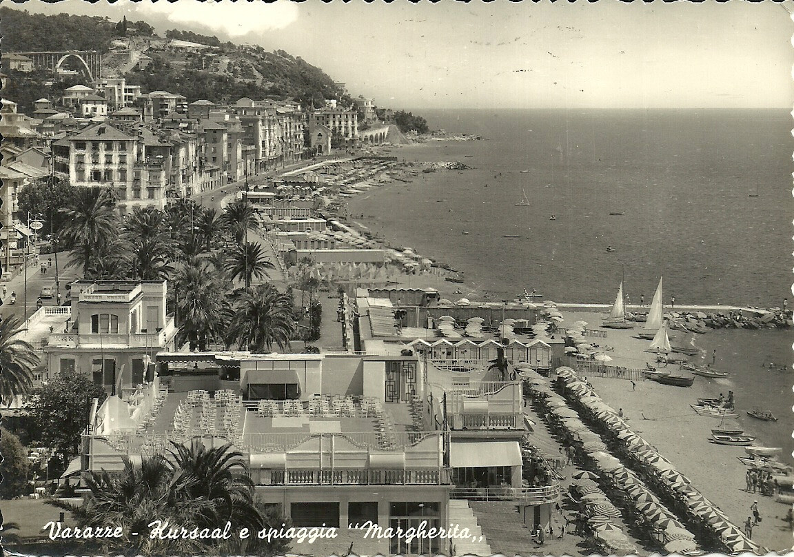 Varazze (SV) Kursaal e Spiaggia Margherita, Kursaal & Margherita Shore, 4 cart.