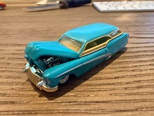 1997 Hot Wheels 50'S BUICK WOODY AQUA RUBBER TIRES