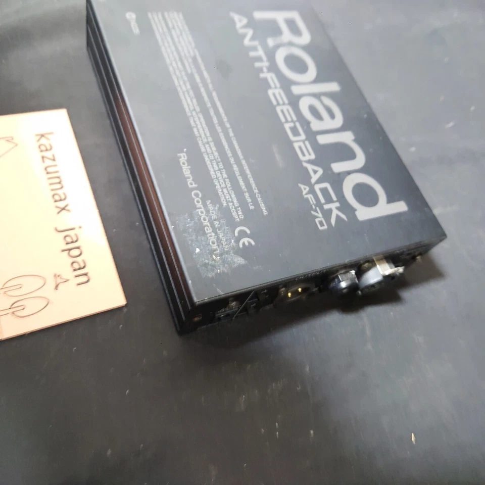 [Tested] Roland AF-70 Anti-Feedback Processor Audio Signal Unit Made in Japan - Image 3 of 4