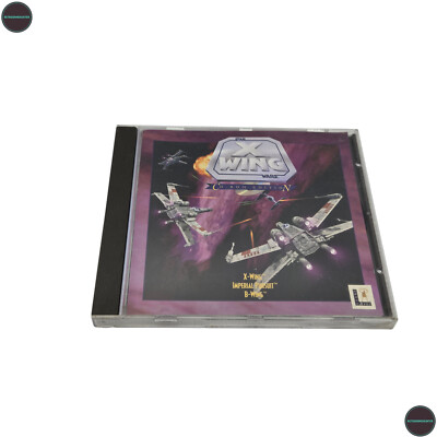 Star Wars X-Wing CD-Rom Edition IBM PC CD-Rom Spiel Jewel Case Lucasarts 1994