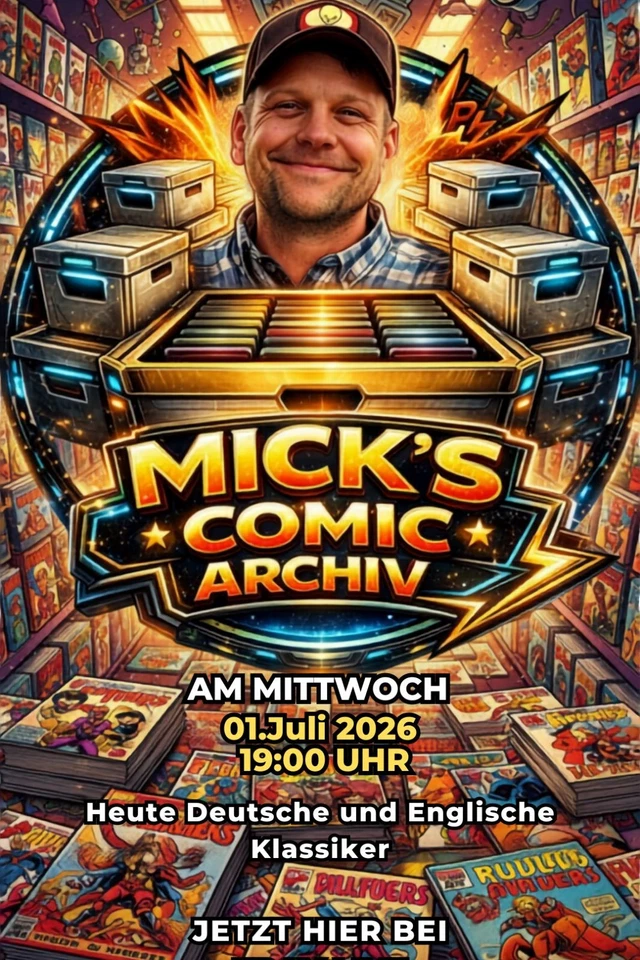 Heute wieder Comic Raritäten in Deutsch und Englisch