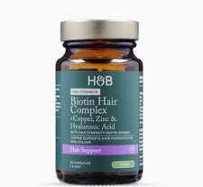 Holland & Barrett Biotin Hair High Strength Complex 30 Capsules