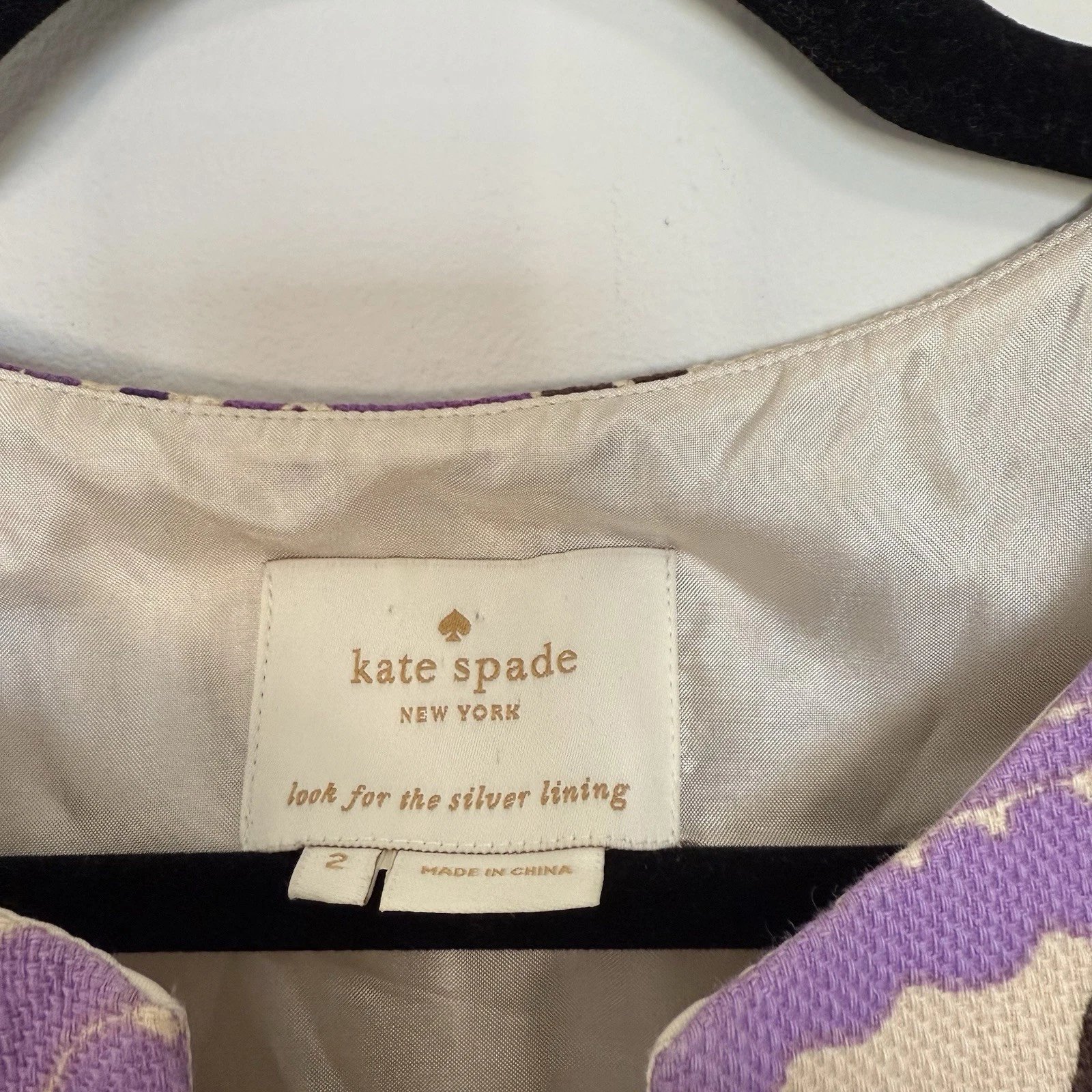 Abito Kate Spade Keiran ortensia marocchino paisley tubino cotone 2 $398