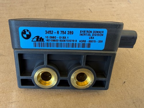 BMW E46 Z3 M3 YAW RATE SPEED SENSOR DSC ABS BLUE LABEL OEM 2001-2006 6754289