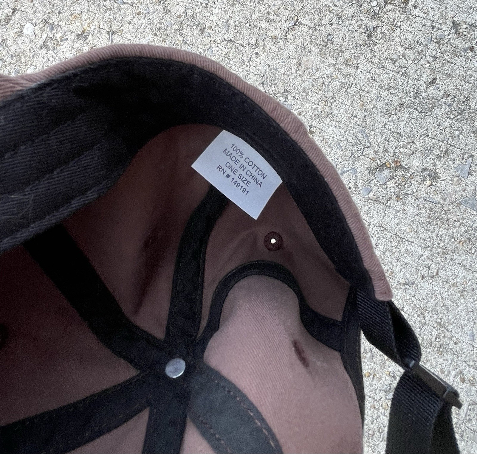 Topo Designs Unstructured Strapback Hat Mountain … - image 6