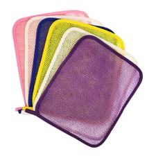 6 Pcs Exfoliating Washcloth Back Exfoliator for Shower Body Sponge Net