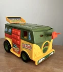 Vintage 1989 Teenage Mutant Ninja Turtles TMNT Party Wagon Van Bus Incomplete