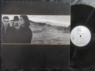 U2 The Joshua Tree / LP Czechoslovakia 1991 PolyGram POPRON 50044-1