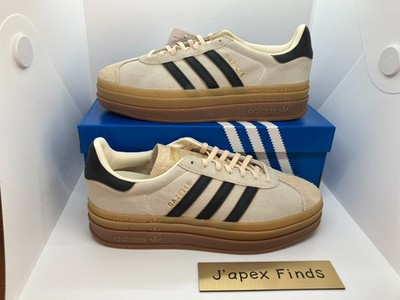 adidas Gazelle Bold JS3892 Cream White Core Black Sand Strata