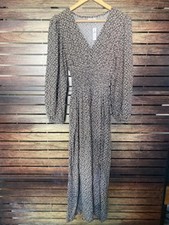 GAP Women's Floral Print Long Sleeve Maxi Dress XS - New with tags