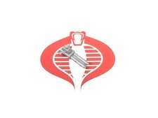 Power Rangers ZEO Red Battlezord Gun Micro Morphin 1995 Original Accessory