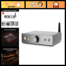 Bluetooth DAC Headphone Amplifier for Desktop, PC, Gaming - Hi-Fi
