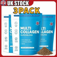 3PACK Elavate CHOCOLATE 220g Multi Collagen Superblend Elevate NEW 2026~