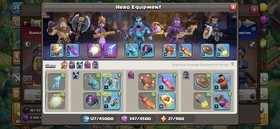 TH 15 257 lvl NEAR MAX | 90-90-61-65-40 Heroes | 6 BUILDERS | CHEAP