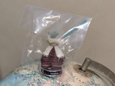 Attacktix SUPER RARE Chrome Yoda New In Package!