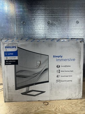 Philips 32'' Full HD Curved LCD Monitor 322E1C/27 1920 x 1080 HDMI - BoxDamaged