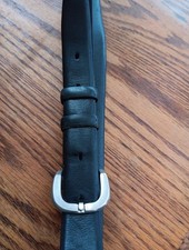 Comfotan Cowhide Leather Belt Size 36 Buckle Vtg